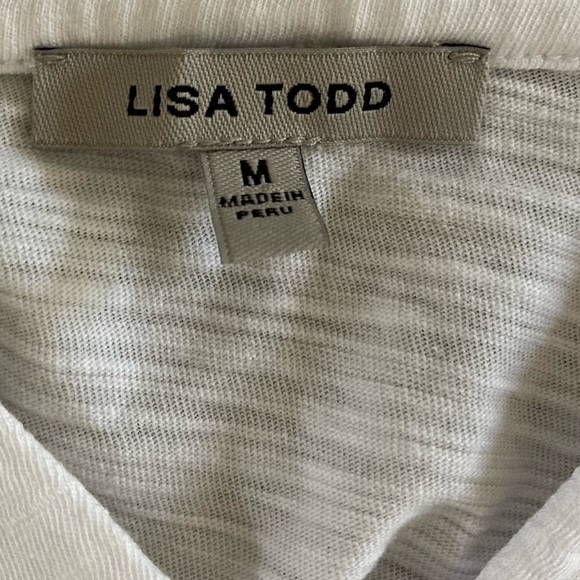 Lisa Todd Joy Ride Hoodie white Neon braided Hoodie String - Picture 6 of 11